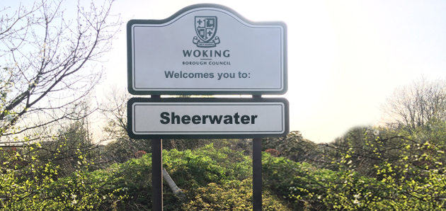 Sheerwater Shop Signs